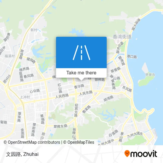 文园路 map