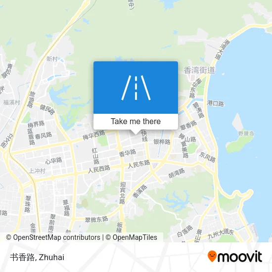 书香路 map