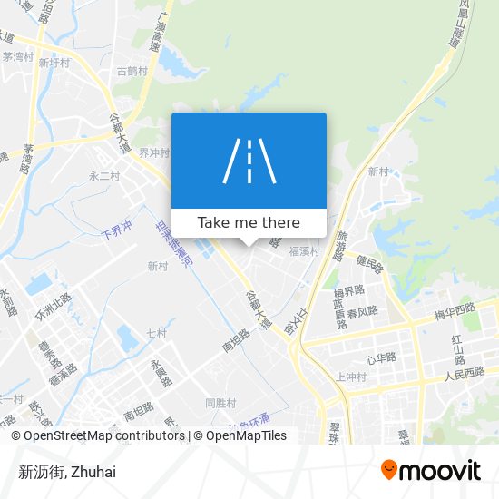 新沥街 map