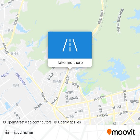 新一街 map