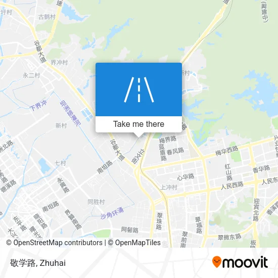 敬学路 map