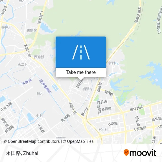 永田路 map