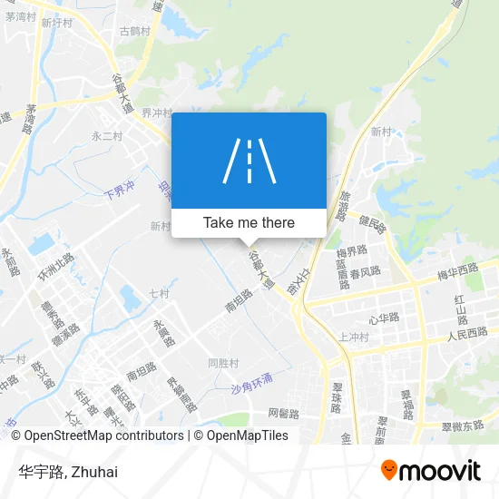 华宇路 map