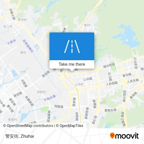警安街 map