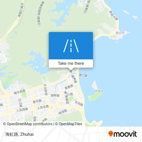 海虹路 map