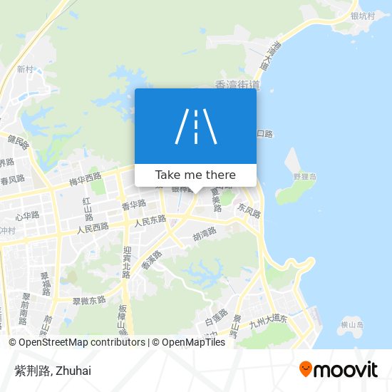 紫荆路 map