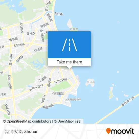 港湾大道 map