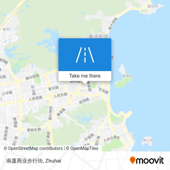 南厦商业步行街 map