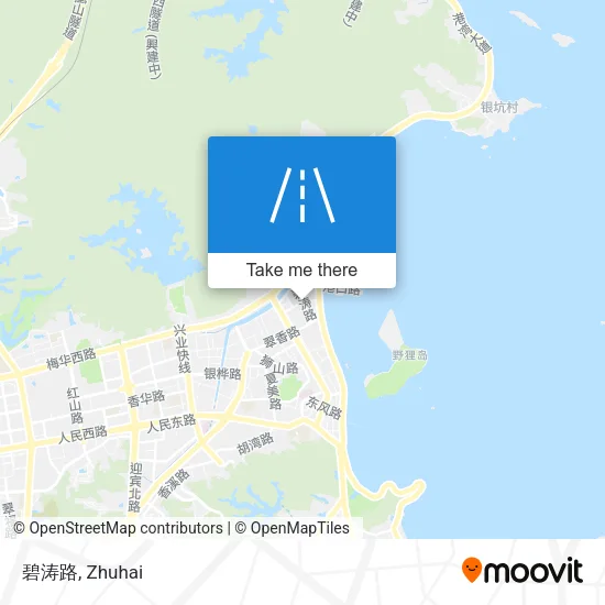 碧涛路 map