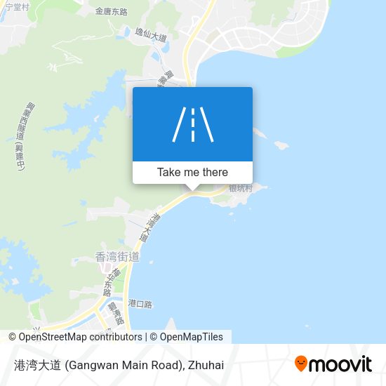 港湾大道 (Gangwan Main Road) map
