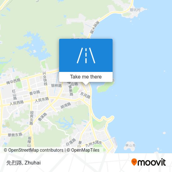 先烈路 map
