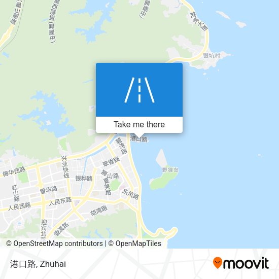 港口路 map