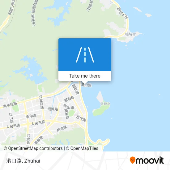 港口路 map
