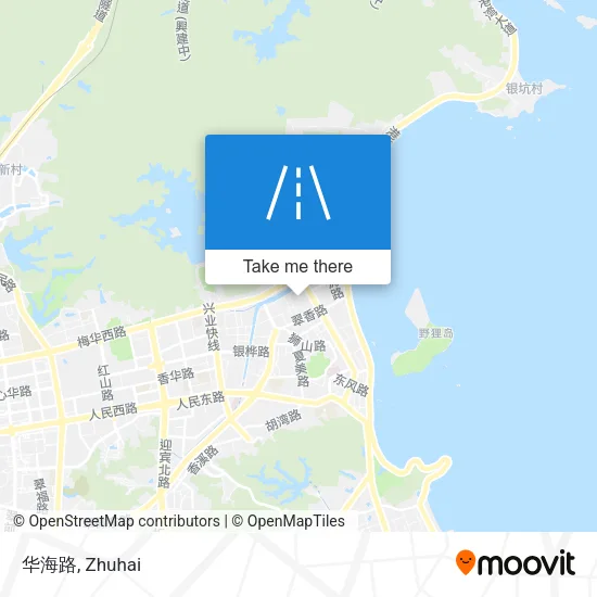 华海路 map