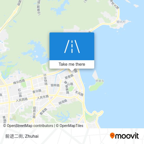 前进二街 map