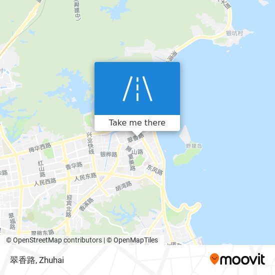 翠香路 map