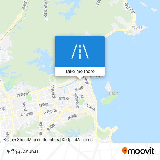 东华街 map
