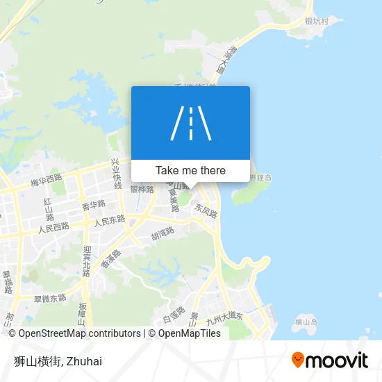 狮山橫街 map