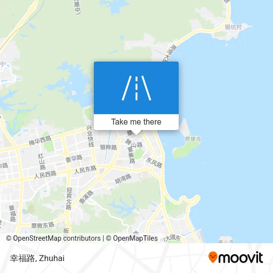 幸福路 map