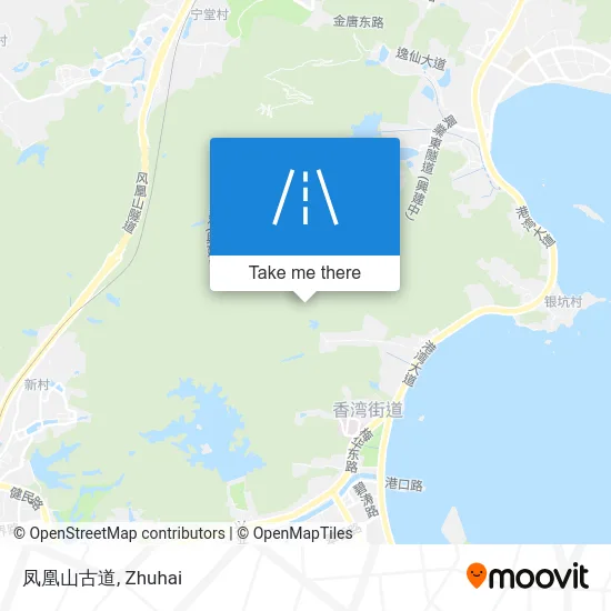 凤凰山古道 map