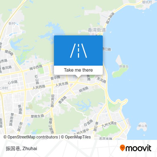振国巷 map