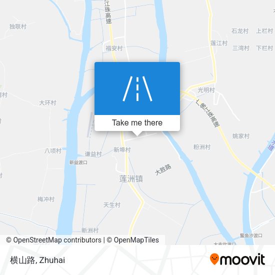 横山路 map