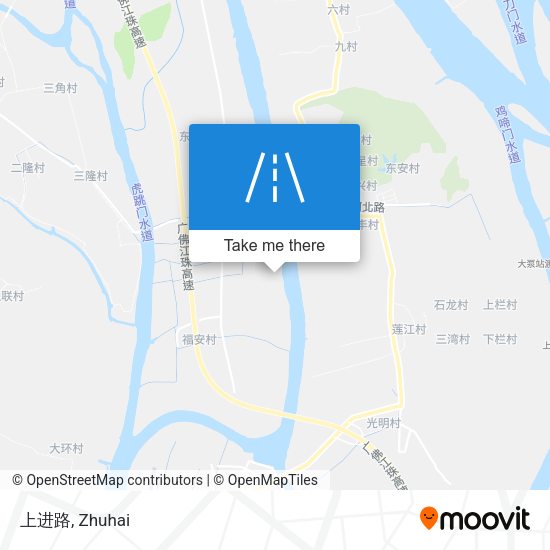 上进路 map