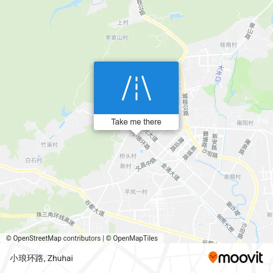 小琅环路 map