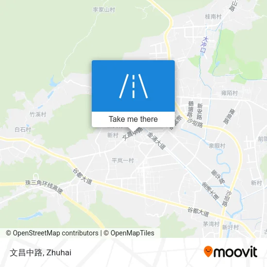 文昌中路 map
