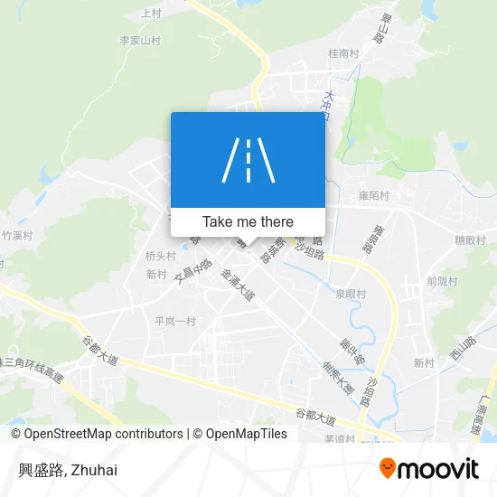 興盛路 map