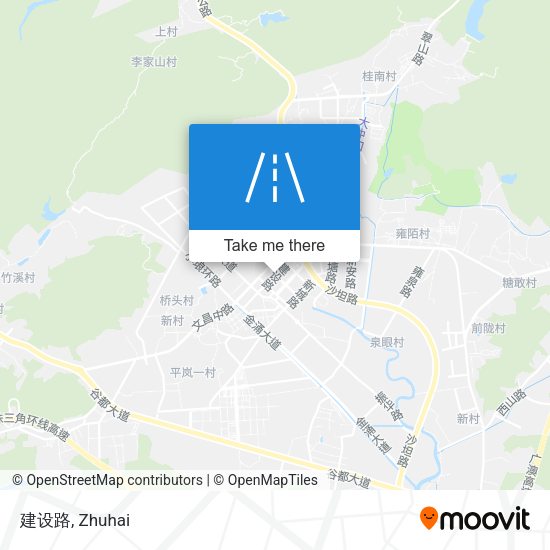 建设路 map