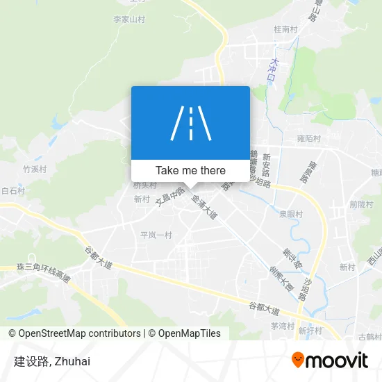 建设路 map