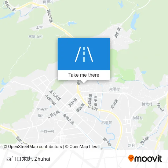 西门口东街 map