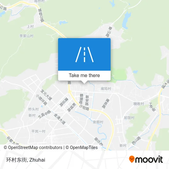 环村东街 map