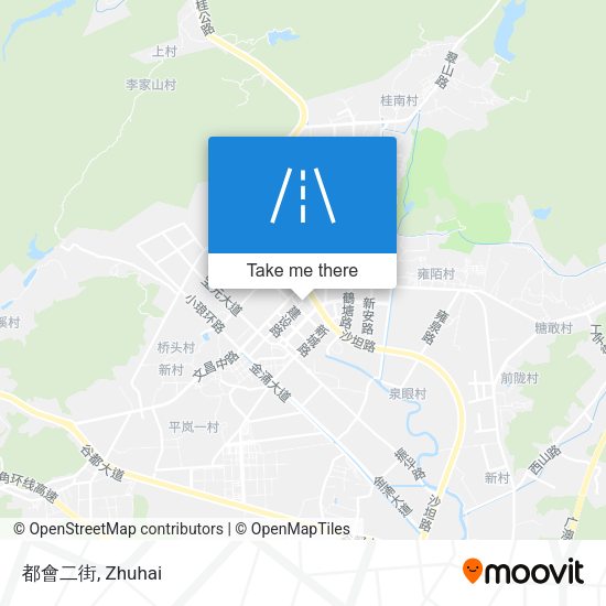 都會二街 map