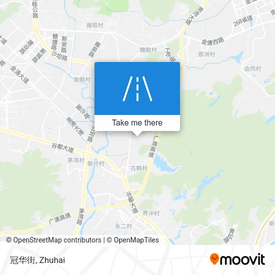 冠华街 map