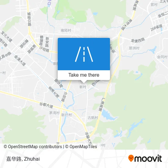 嘉华路 map