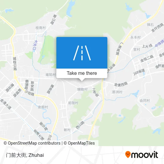门前大街 map