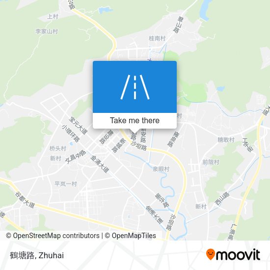 鶴塘路 map