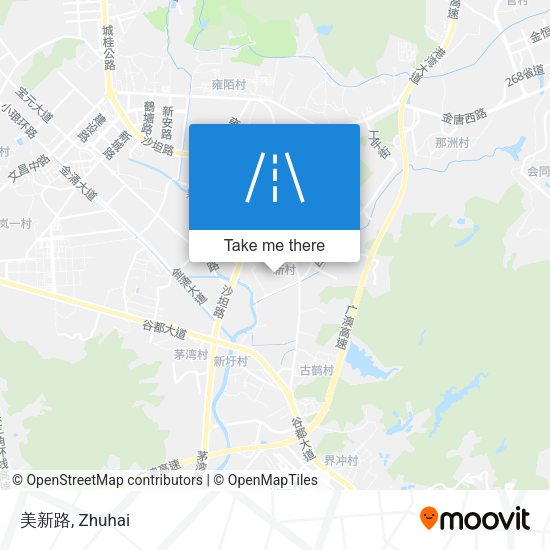 美新路 map