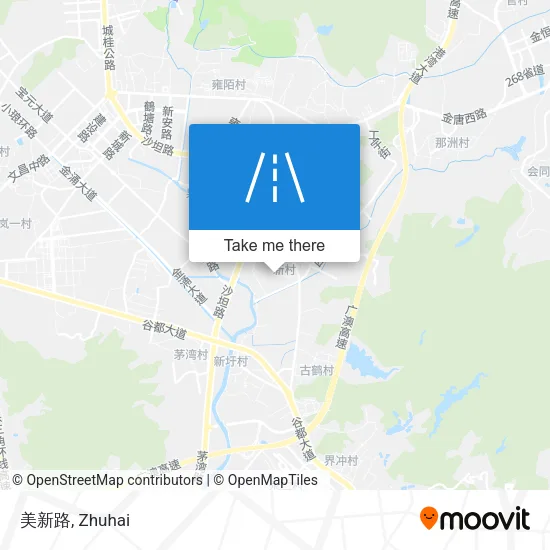 美新路 map