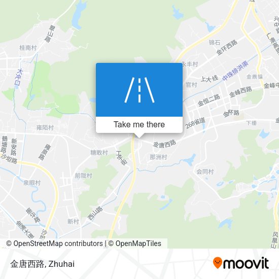 金唐西路 map