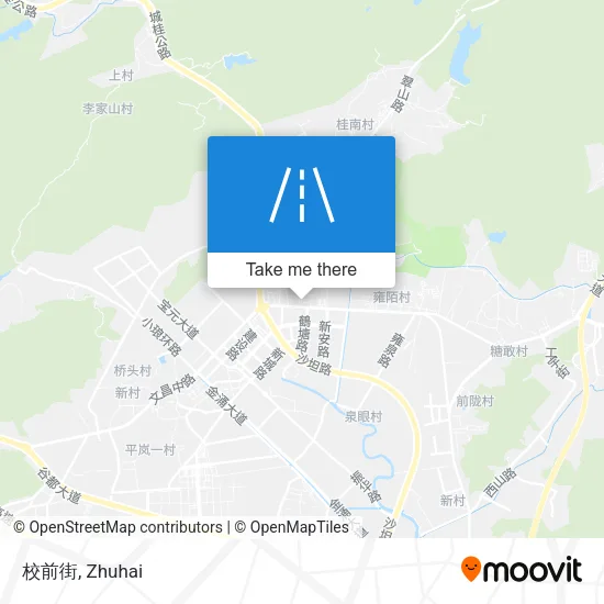 校前街 map