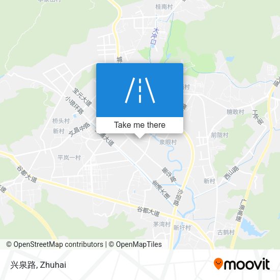 兴泉路 map