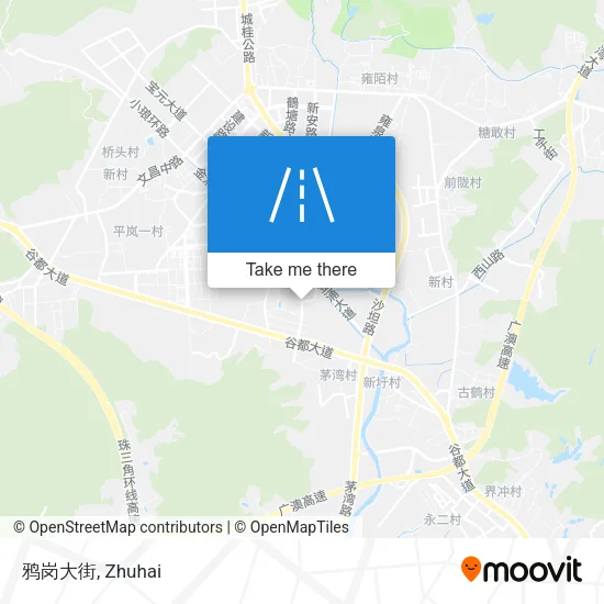 鸦岗大街 map