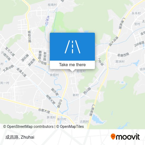 成昌路 map