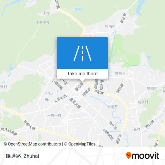 匯通路 map