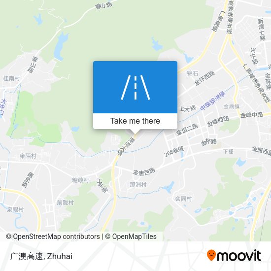 广澳高速 map
