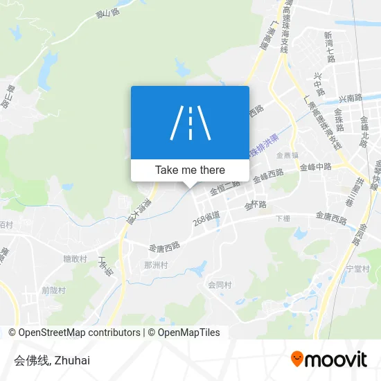 会佛线 map