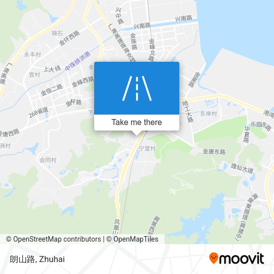 朗山路 map
